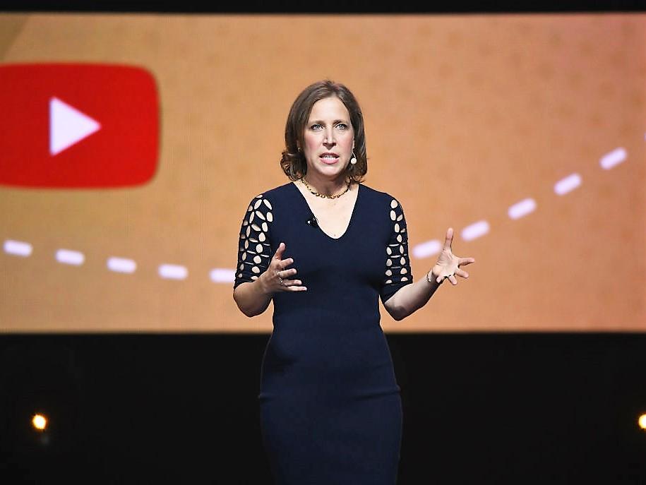YouTube CEO Susan Wojcicki speaks onstage during the YouTube Brandcast 2018 presentation 3 May, 2018 in New York