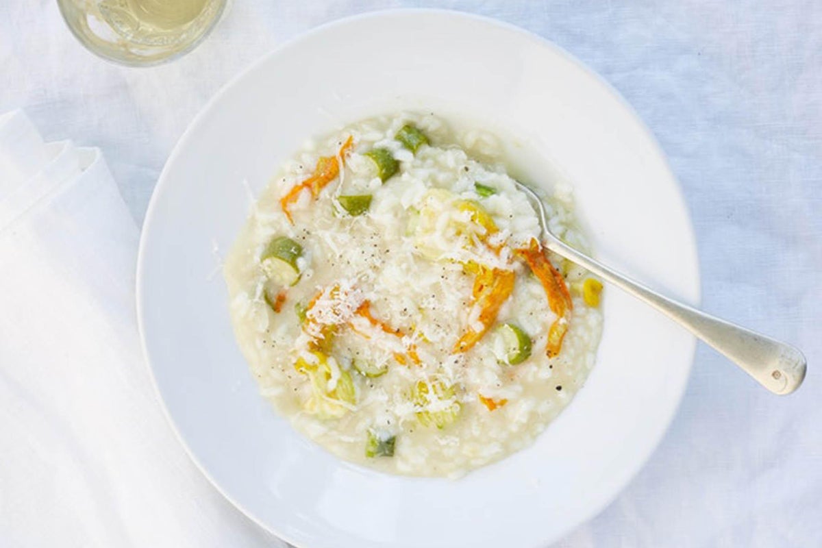 How to make Farmdrop’s lemon and courgette flower risotto | The ...