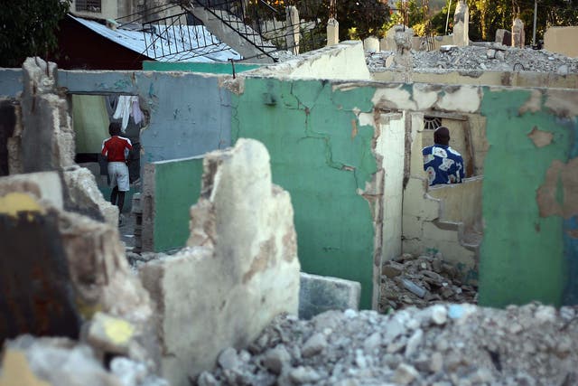 Port-au-Prince, the capital of Haiti, in 2011