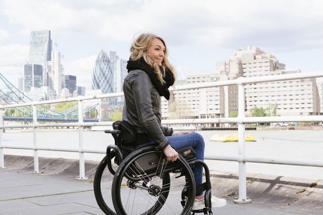 <p>Disability activist Sophie Morgan responded to the new campaign, saying: ‘We will let you know if we need you for anything — otherwise, you can assume we are just fine’ </p>