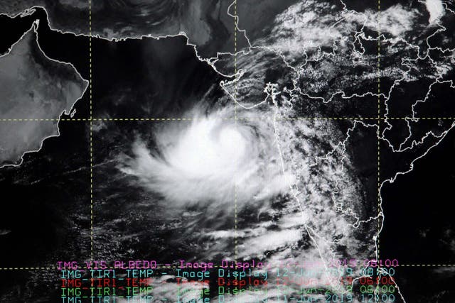 Indian authorities were bracing for a severe cyclone expected to make landfall in the western state of Gujarat.
