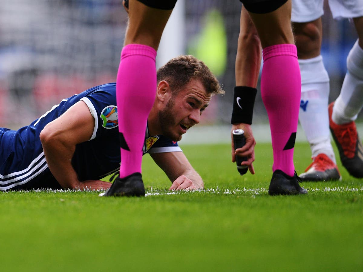 Ryan Fraser believes Belgium gave Scotland a ‘footballing lesson’ in Euro 2020 qualifying defeat