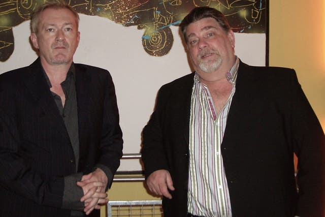 Gill (right) was often mistaken for the Gang of Four musician of the same name