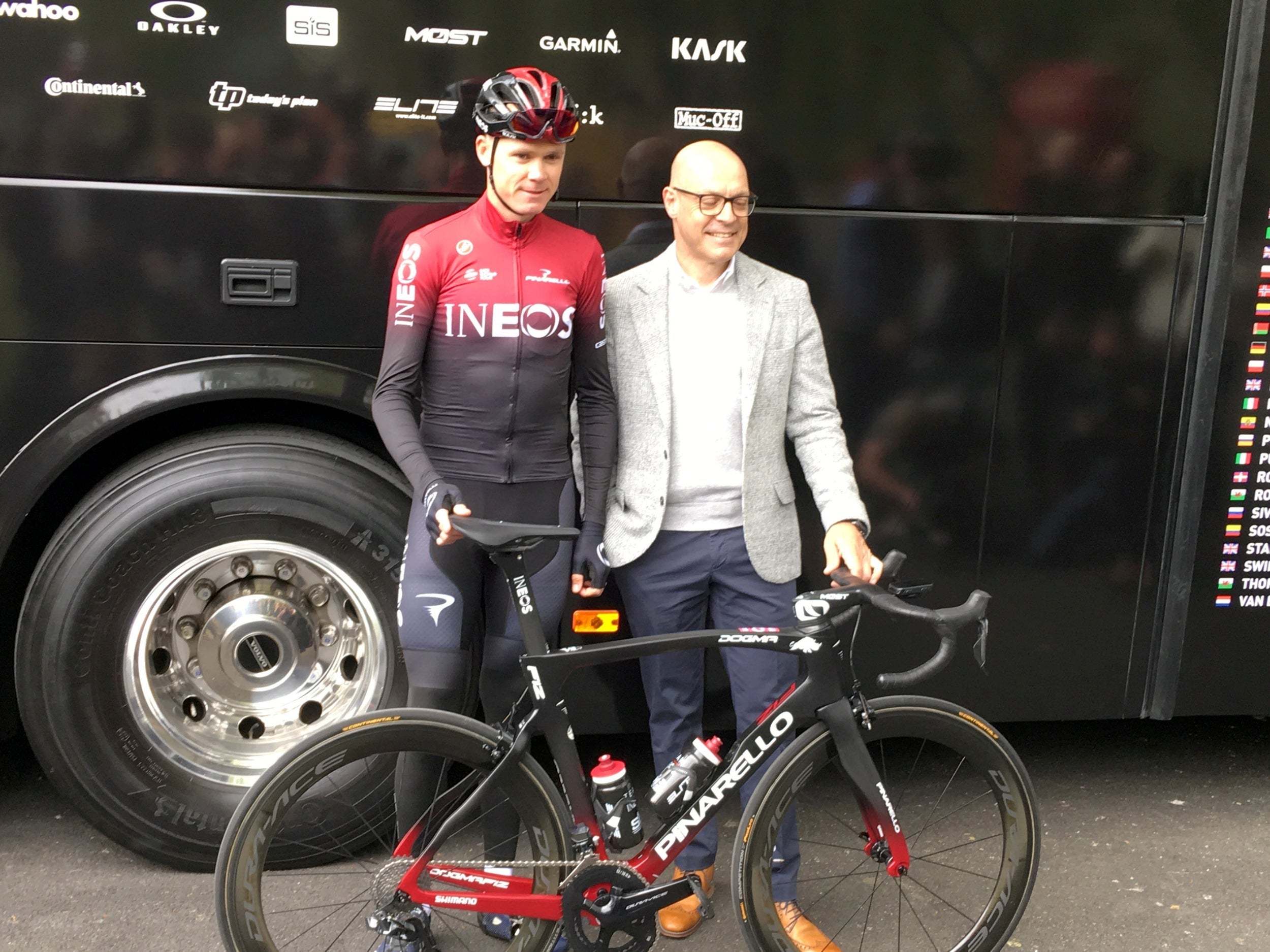Sir Dave Brailsford claims Chris Froome is ahead of schedule