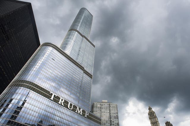 Residents at two apartments in the building, that is also home to the president when he is in New York City reported the theft of the high-value jewellery