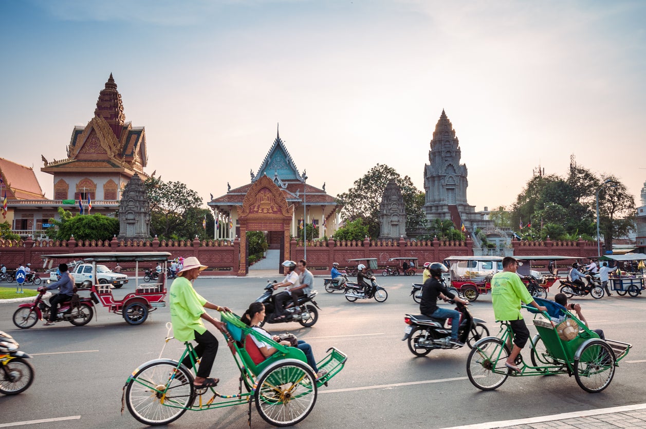 Travel in Phnom Penh to Camko City and Borey Angkor Phnom Penh 