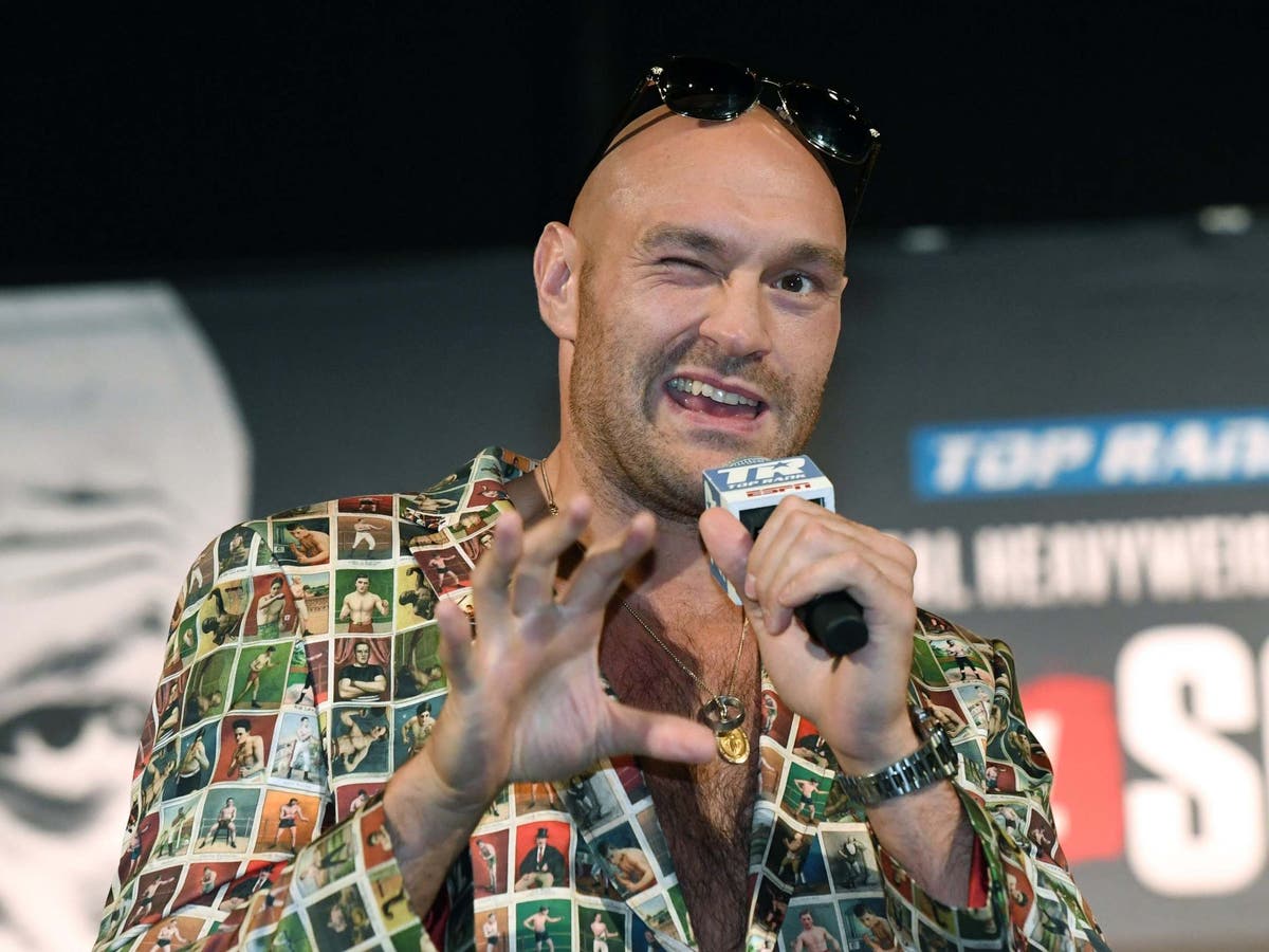 Tyson Fury threatens to ‘smack’ fan who chanted ‘10 German bombers’ at Tom Schwarz press conference