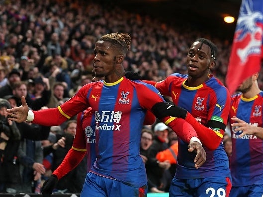 Wan-Bissaka blooded his defending against his now partner on the flank Wilfried Zaha