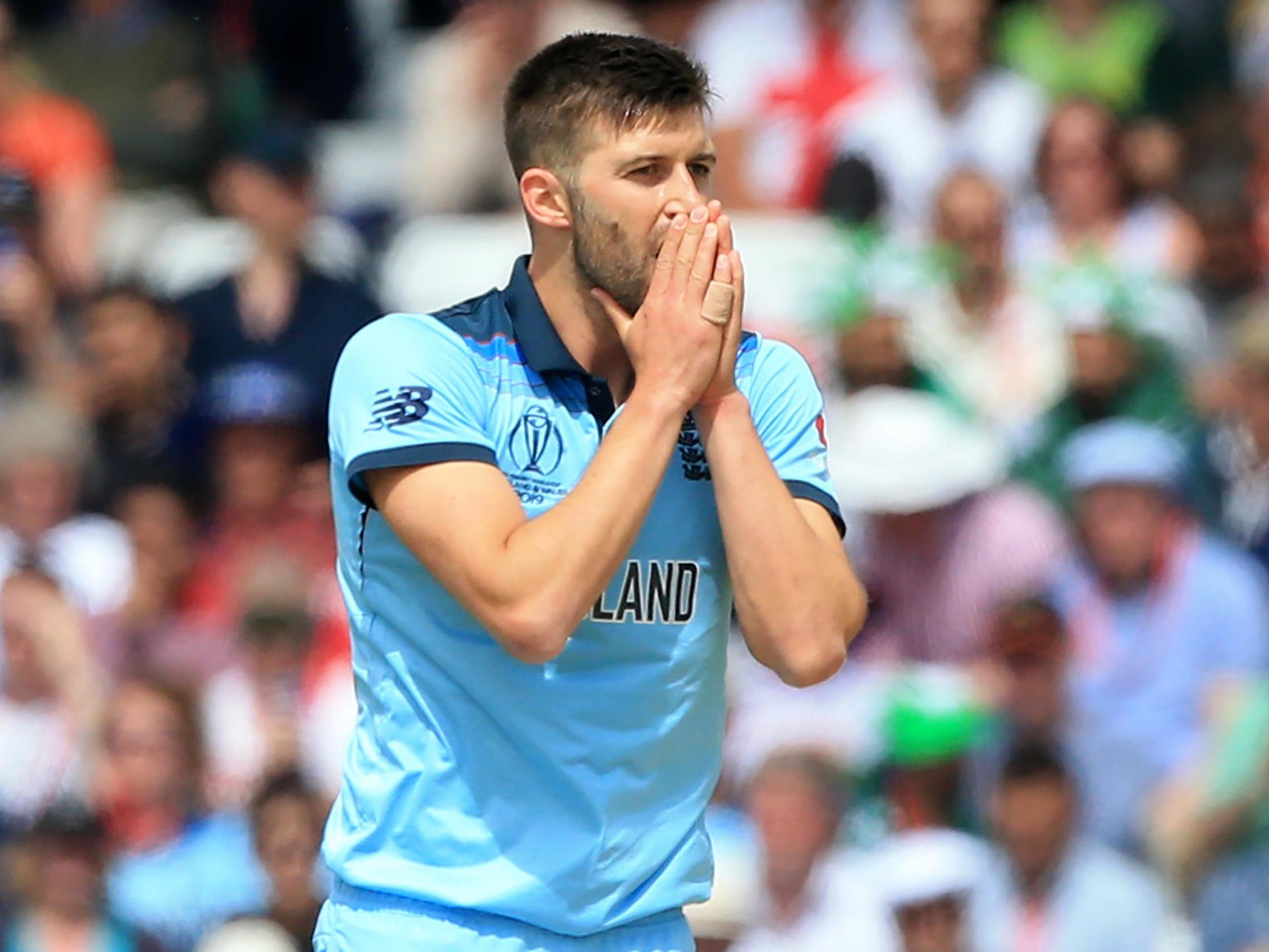 Mark Wood is an injury doubt for England's match against the West Indies
