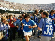 Watch an exclusive clip of the new Diego Maradona film