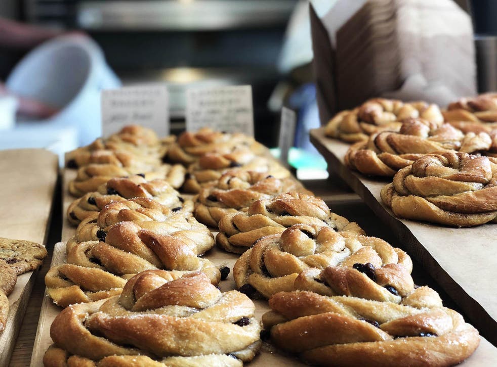 Showing off the dough: Landrace’s plaited cinnamon breakfast bun 