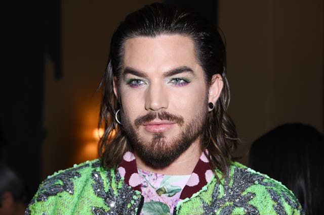 Adam Lambert attends the Libertine Fall 2019 Runway Show at Ebell of Los Angeles on 26 April, 2019 in Los Angeles, California.