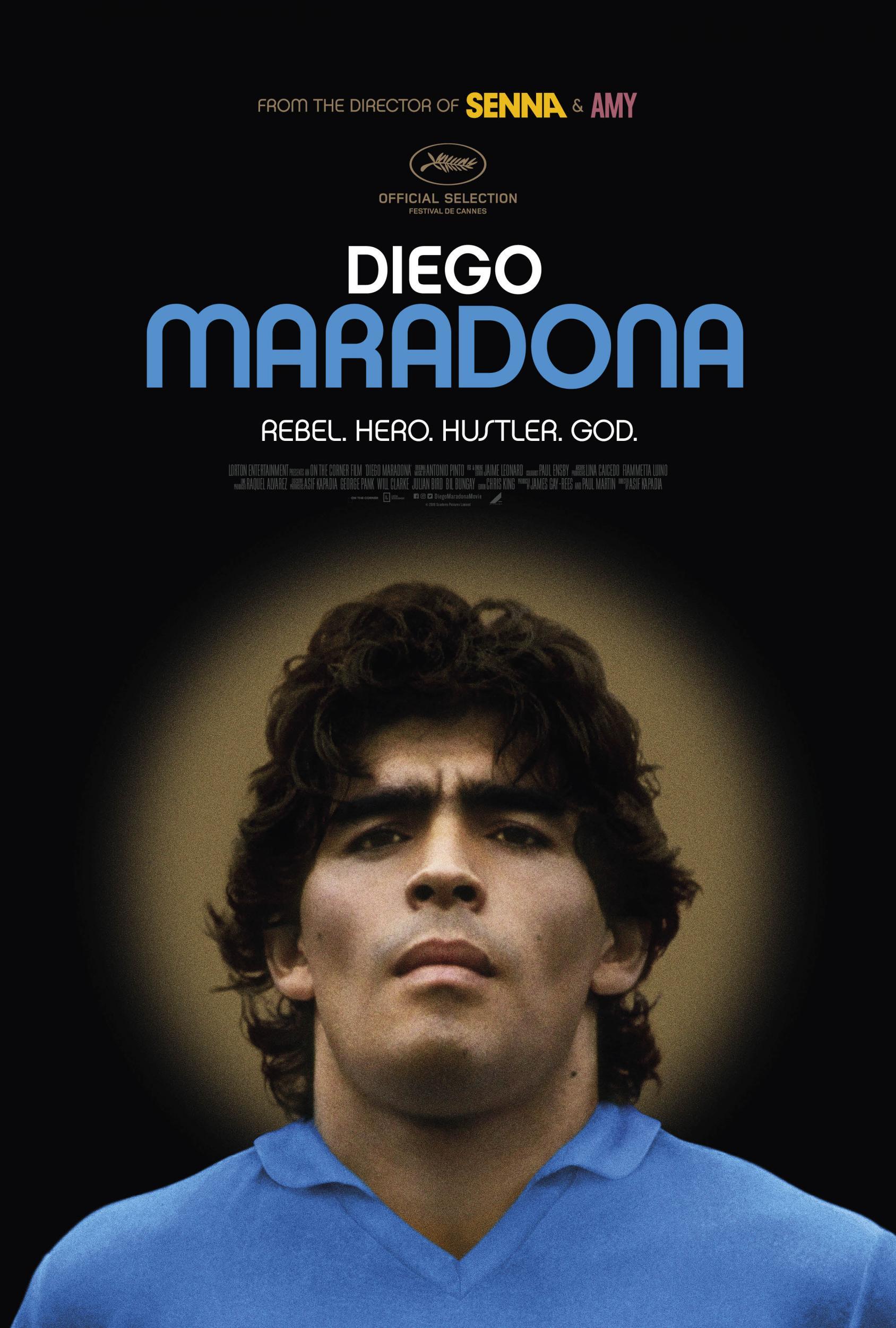 Diego Maradona is in cinemas from 14 June