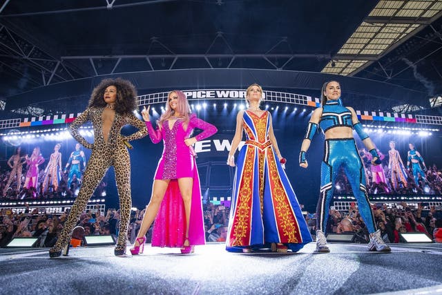 The Spice Girls live at Wembley Stadium this year