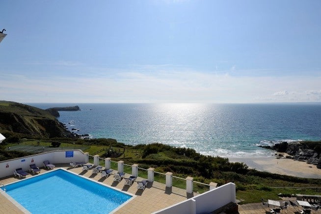 The Polurrian on the Lizard is located on an enviable stretch of the Cornish coastline