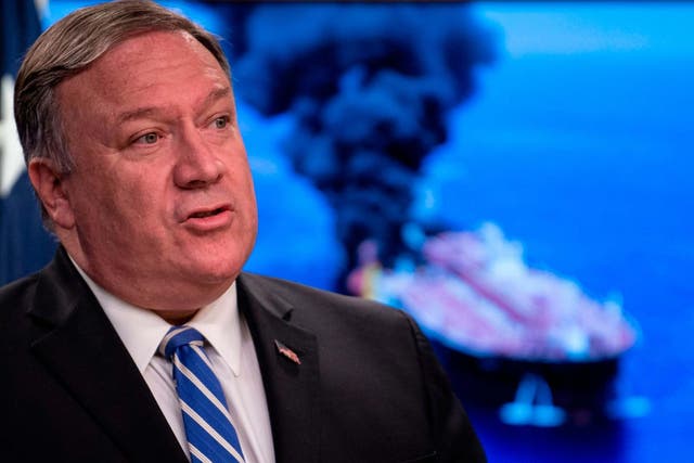Mike Pompeo says US 'fundamentally do not seek a war with Iran' - even as tensions escalate