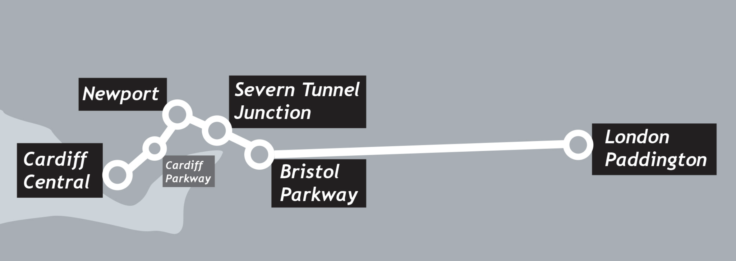 London to Cardiff train journey time could be cut by 15 minutes if