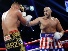 Fury knocks out Schwarz in second round in statement Las Vegas win