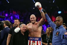 Fury compared to Ali after knockout victory