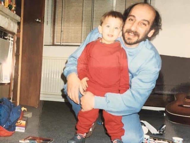 Robert Kazandjian and his father