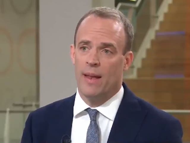 Dominic Raab  said party's woeful performance in the European elections and Peterborough by-election underlined the damage already inflicted.