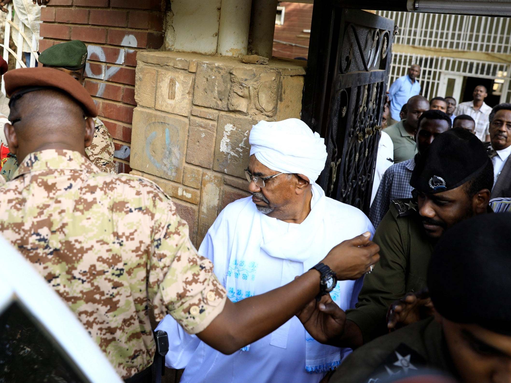 Sudan&apos;s former president Omar al-Bashir charged with corruption in first appearance since removal from power