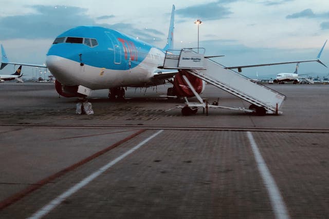 Awaiting clearance: a TUI Airways Boeing 737 Max, which has been on the ground at Sofia airport in Bulgaria for three months