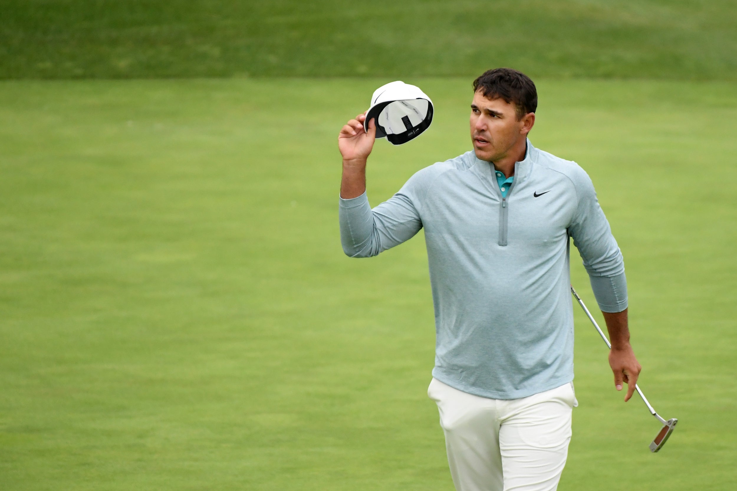 Koepka thrilled the crowd to make a run at three in a row