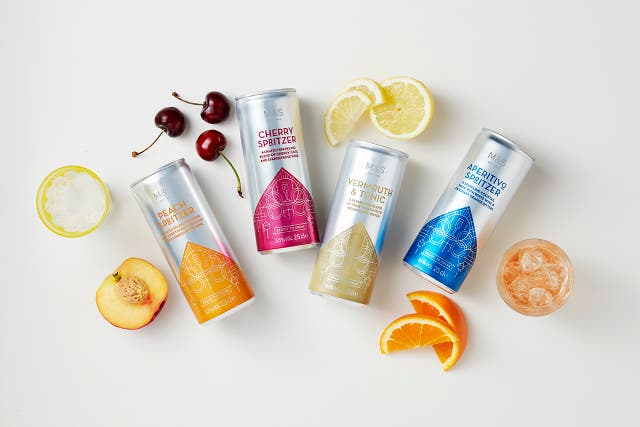 Marks and Spencer's cocktail cans