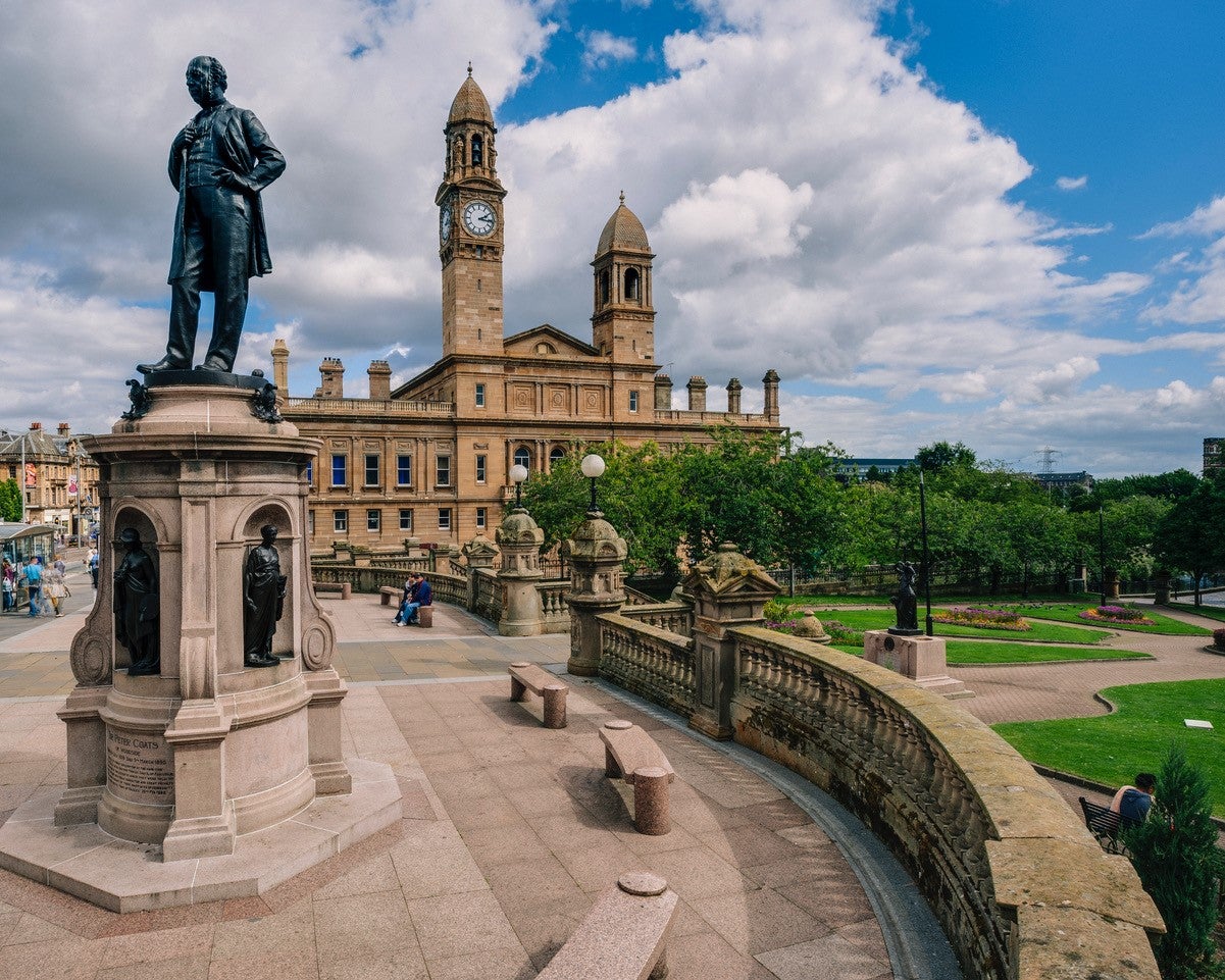 Paisley has beautiful Victorian and Georgian architecture