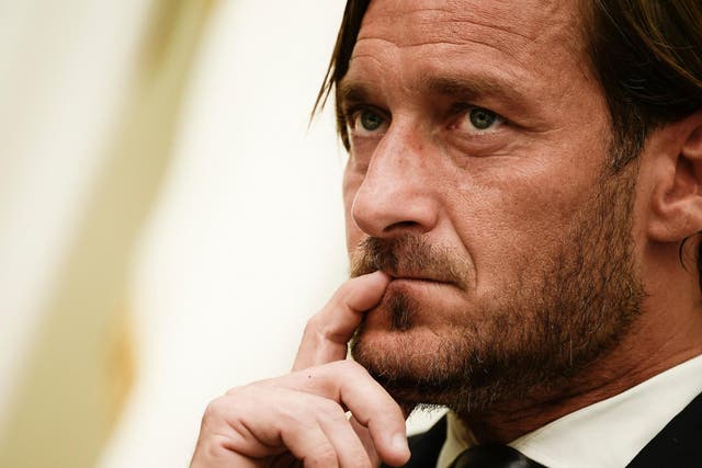 Totti took up a role on the club's management two years ago after retiring as a player