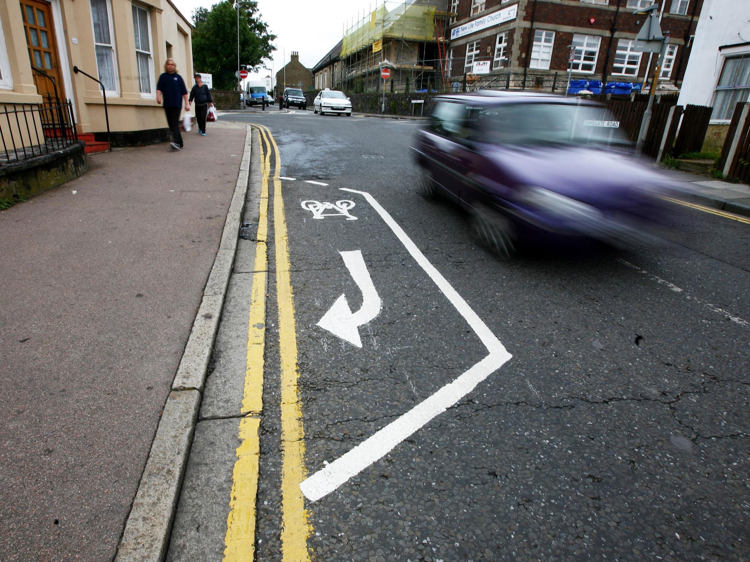 Far too many of Britain's cycle lanes are ineffectual strips of white paint, the cycling commissioners argue