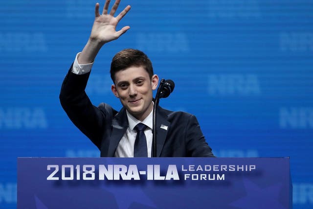 Teen activist Kyle Kashuv says he was trying to be "as extreme and shocking as possible" when writing the controversial messages that have sparked online backlash.