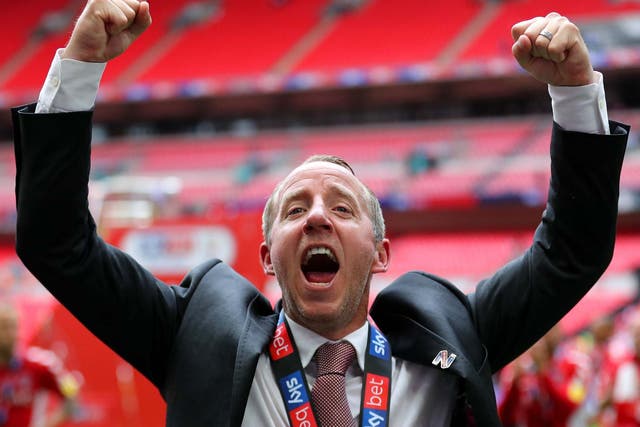 Lee Bowyer inspired Charlton to promotion last season in the League One play-off final