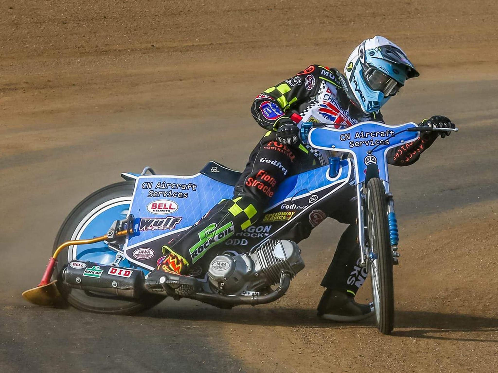 Sam Norris suffered a serious speedway accident on Sunday