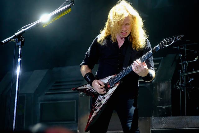 Musician Dave Mustaine has revealed he has throat cancer