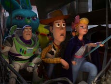 Tom Hanks, Annie Potts and Keanu Reeves on Toy Story 4