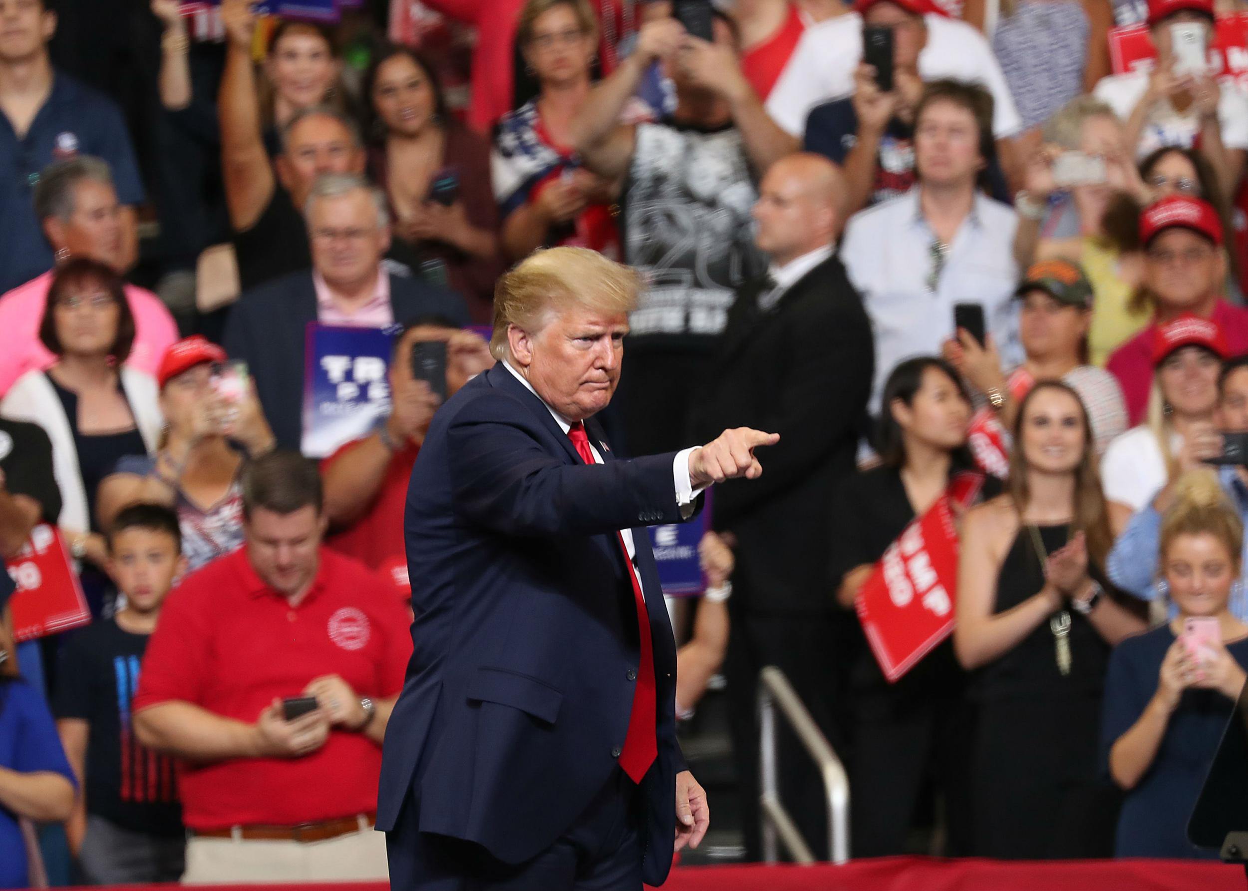 President's plan appears to be to energise and outrage his base