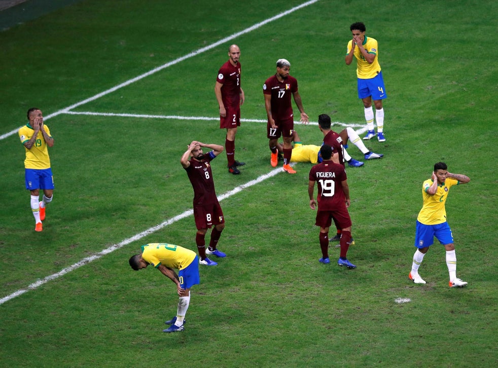 Brazil Vs Venezuela Result Copa America 2019 Hosts See Roberto Firmino Gabriel Jesus And Philippe Coutinho Goals Disallowed In Frustrating Stalemate The Independent The Independent
