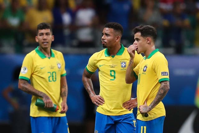 Brazil react after being held vs Venezuela