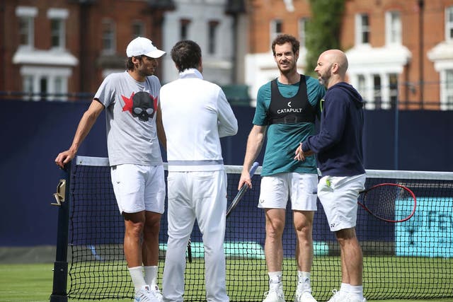 Feliciano Lopez has been named in a report over alleged match-fixing a day before playing with Andy Murray