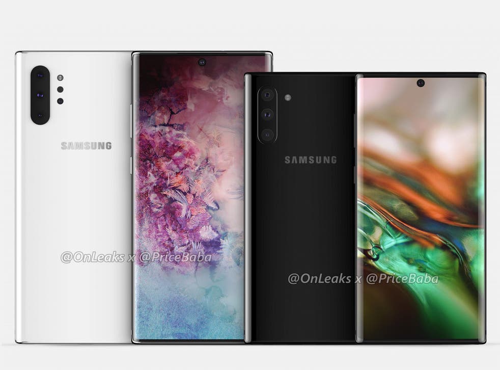 galaxy note 10 samsung accidentally