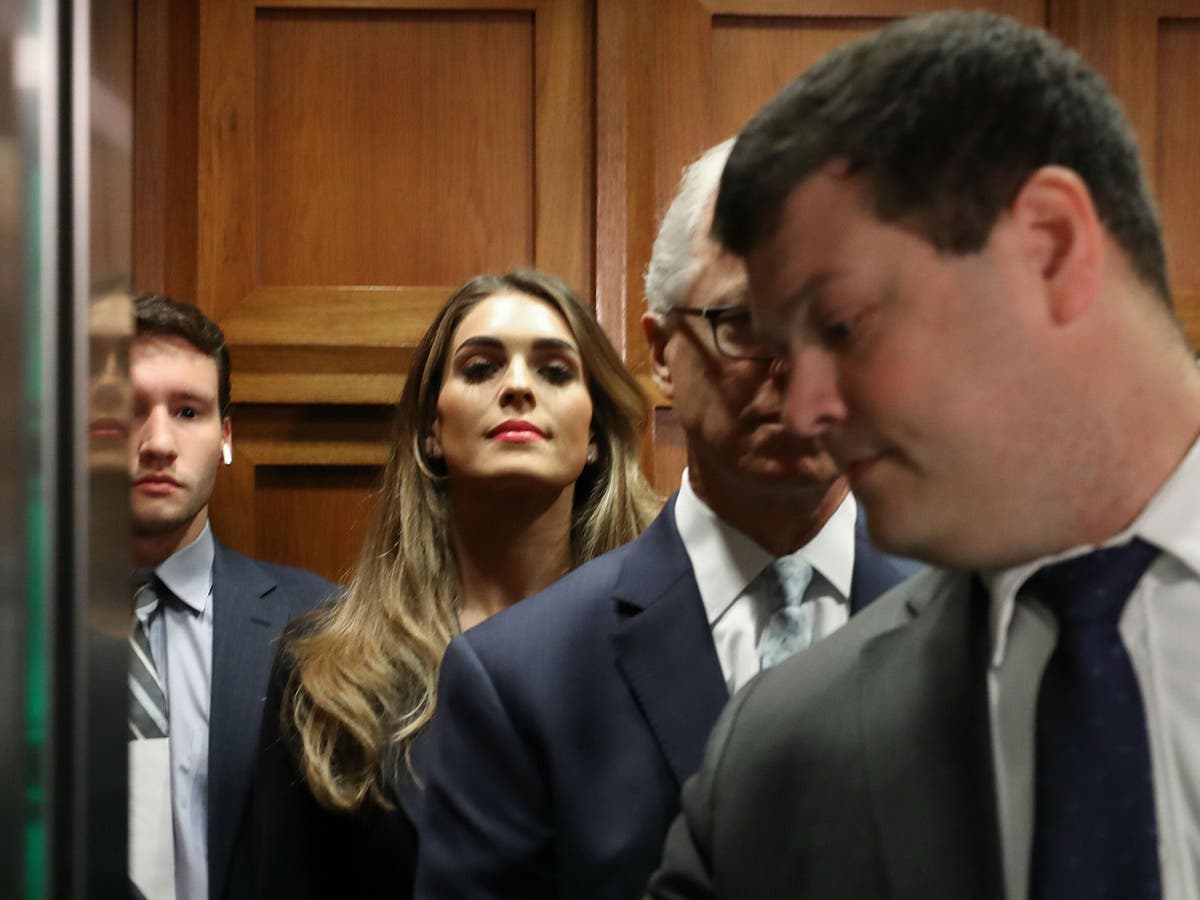 Hope Hicks: Democrats condemn evidence of former Trump aide as ‘farce’