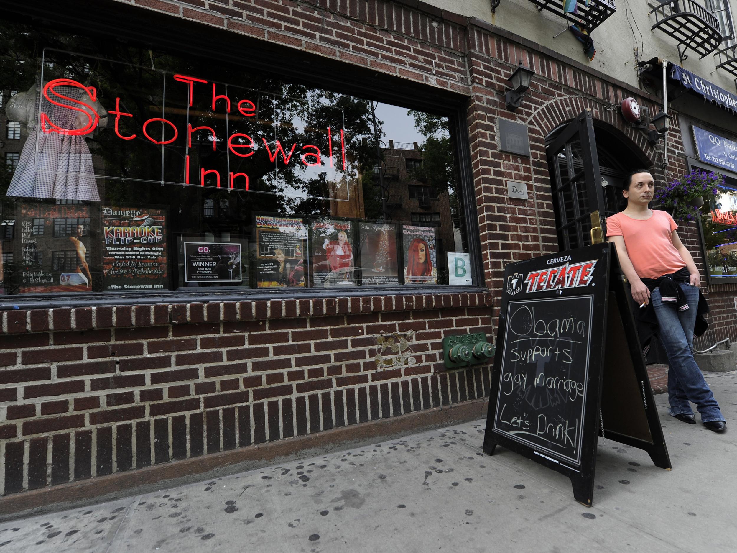 The Stonewall Inn, where the gay rights movement began (Getty)