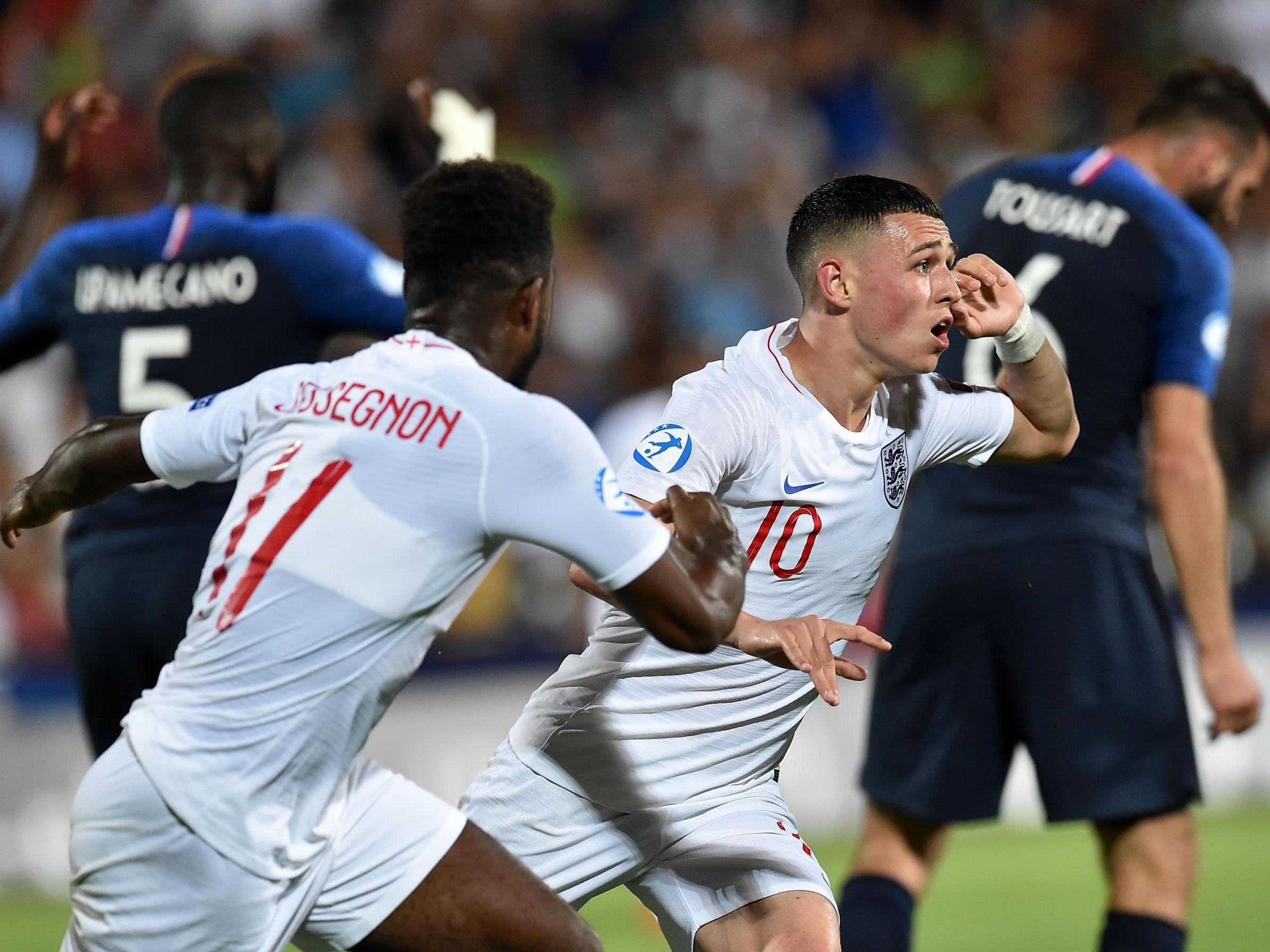 Foden was dropped to the bench against Romania despite scoring against France