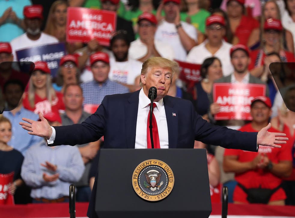 President Trump's re-election campaign launch was packed full of misleading claims