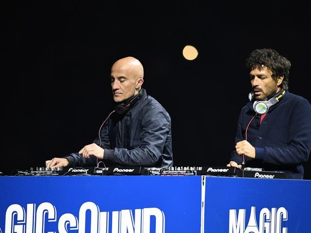 Philippe Zdar (right) of French duo Cassius, has died after falling from a building in Paris