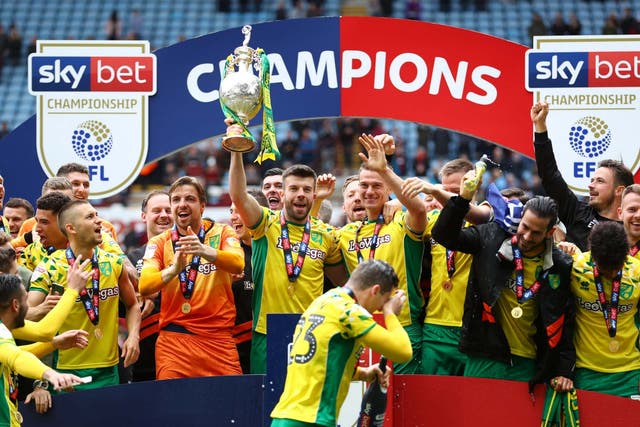 Norwich won last season's Championship