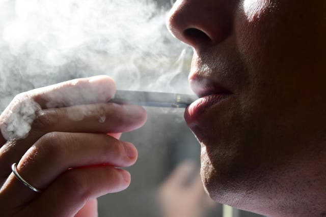 An e-cigarette blew up in a teenage boy's mouth, causing a two-centimetre piece of his jaw to explode
