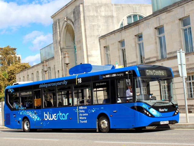 A UK bus company is bringing a fleet of pollution-busting buses to Southampton in a bid to clean up the city’s dirty air